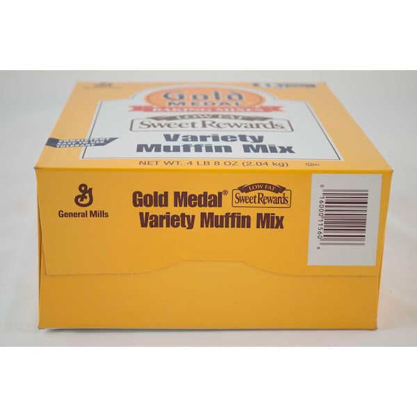 Gold Medal Baking Mixes Low Fat Sweet Rewards Variety Muffin Mix 4.5lbs, PK6 16000-11560 - main